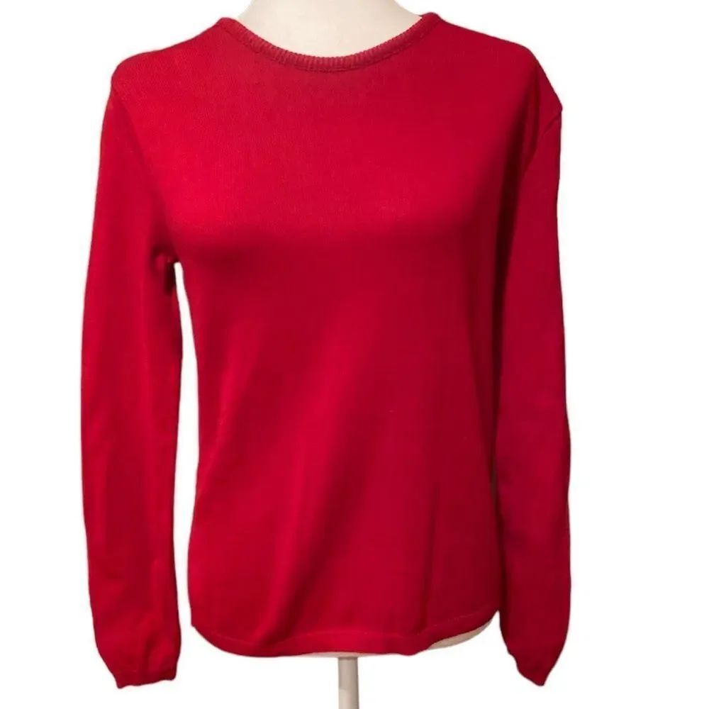 Pierre Cardin Red Sweater